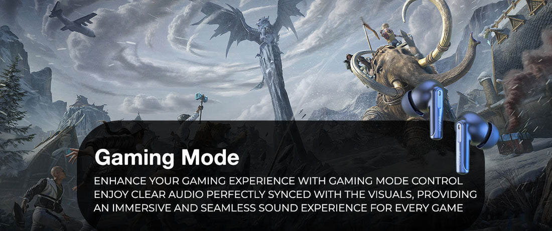 Gaming Mode in WINGOO I-BUDS