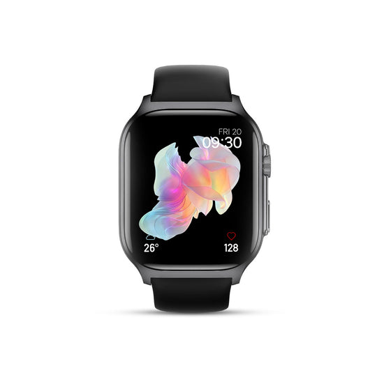 I-WATCH Black Silicone