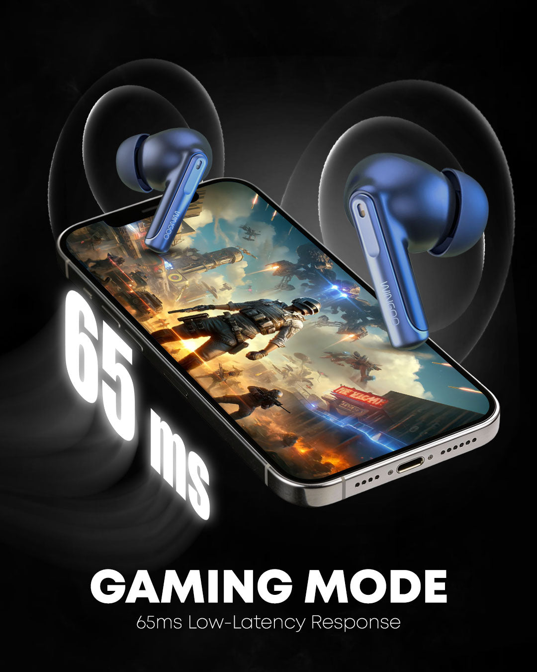 WINGOO I-BUDS | GAMING MODE